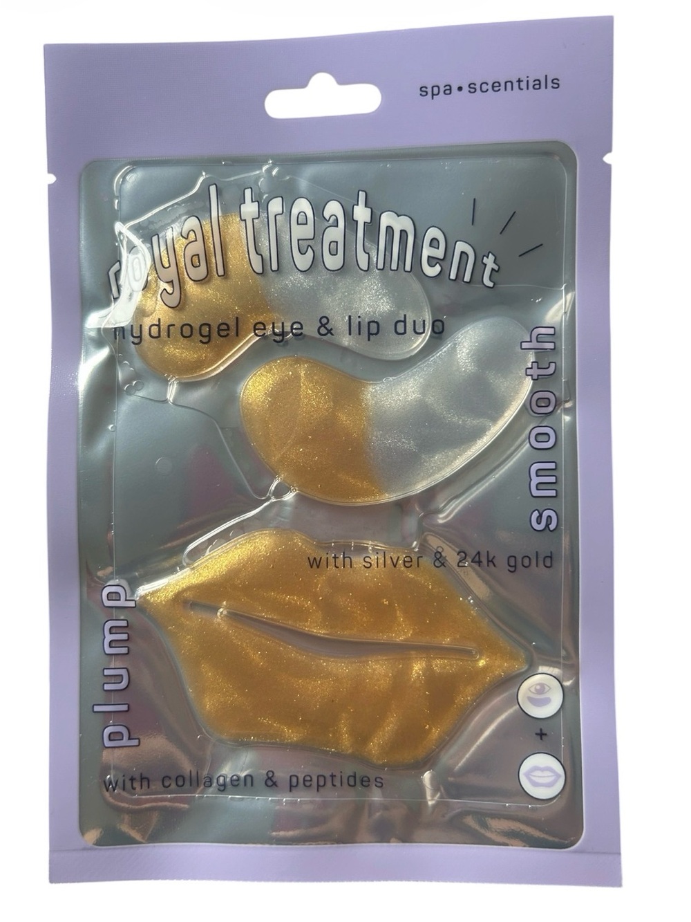 Spa Scentials Royal Treatment Hydrogel Eye & Lip Duo